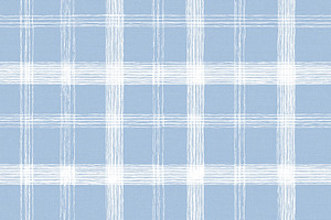 Seamless pattern, blue fabric texture with white roughly drawn p, a Pattern Graphic by Studio ANNA