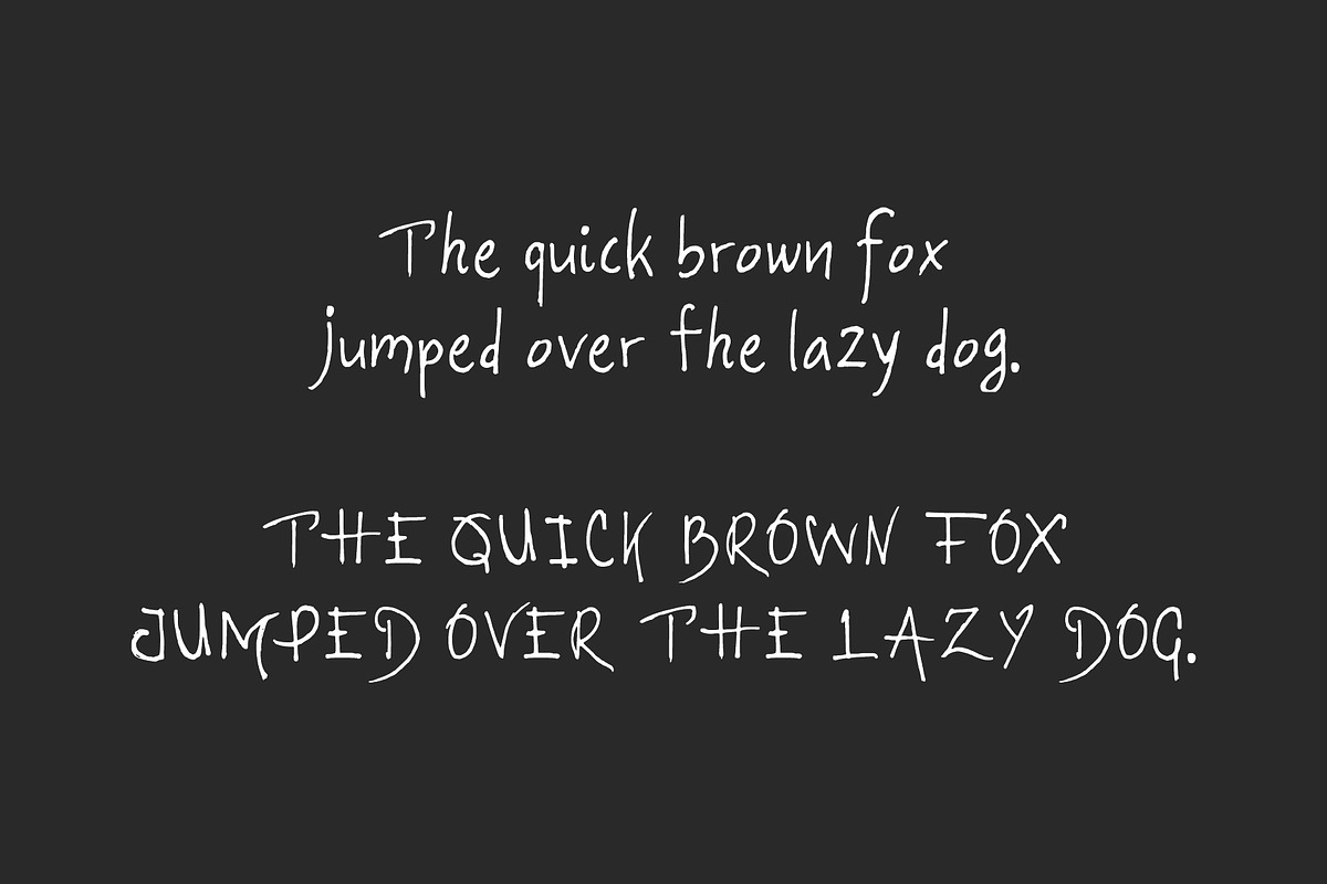 Danios a simple handdrawn font, a Handwritten Font by Salt & Pepper (Photo 3 of 4)