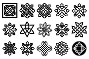 Celtic Knot Style Symbols, an Object Graphic by BackYard Graphics Co. (Thumbnail 8 of 10)