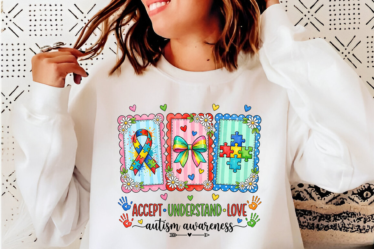 Autism Awareness PNG, an Illustration by CreationArt (Photo 4 of 5)