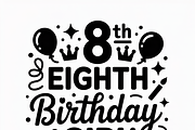 20 Birthday SVG Bundle, an Object Graphic by himelgfx (Thumbnail 6 of 8)