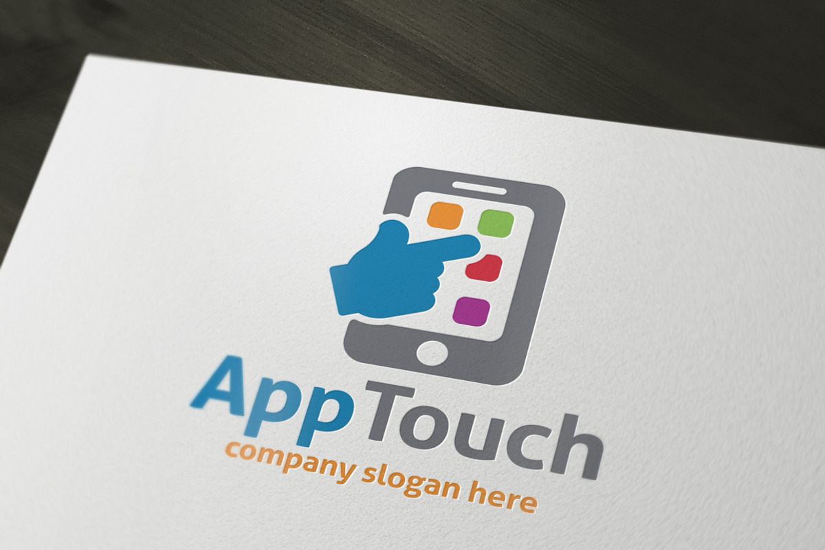 App Touch, a Branding & Logo Template by dm243 (Photo 1 of 3)