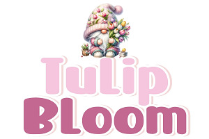 Tulip Bloom - Display Handwritting