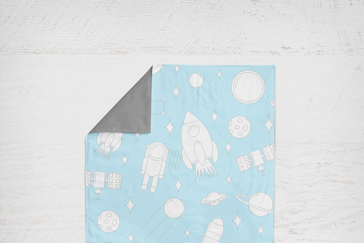 Baby space patterns, a Pattern Graphic by My Sweet Dreams (Photo 5 of 5)
