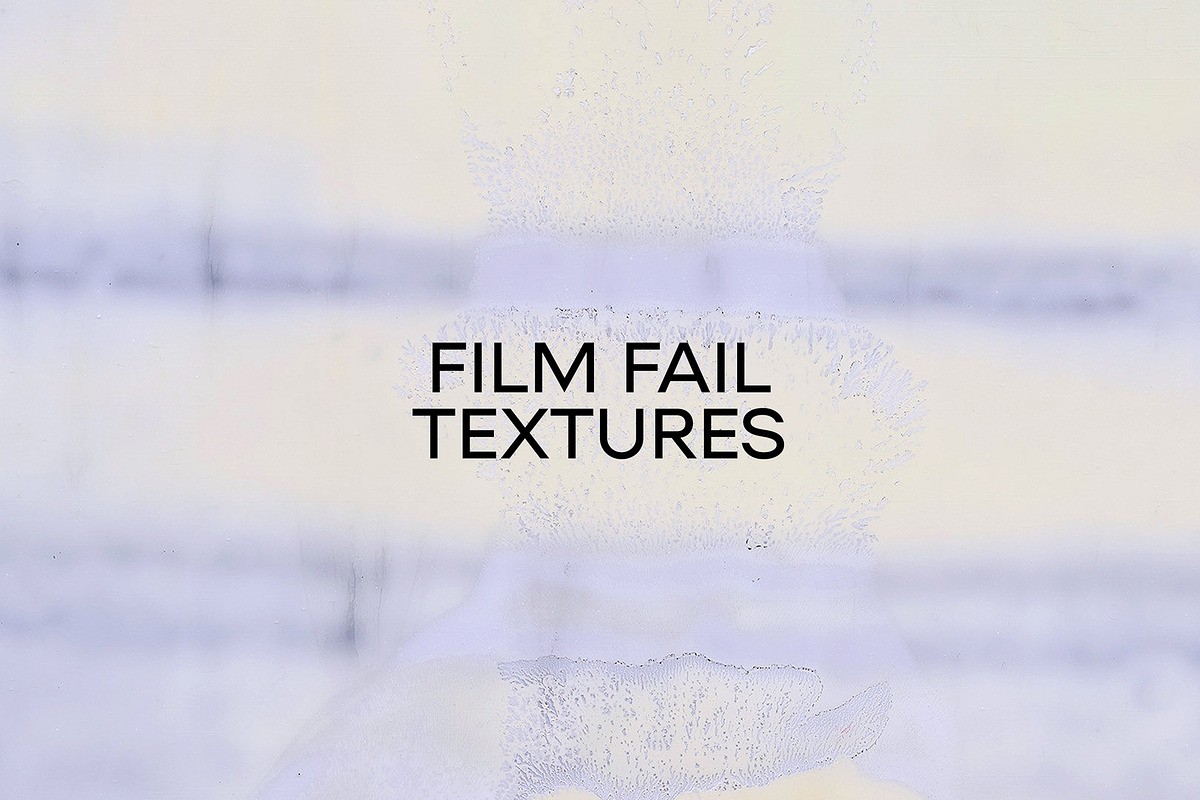 Failed Film Textures, a Texture Graphic by GFX DATABASE (Photo 1 of 4)