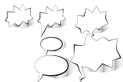 Comic Book Bubbles, a Graphic by jona.stevens (Thumbnail 2 of 4)