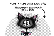 whimsical floral animal clipart PNG, an Illustration by one-touch (Thumbnail 7 of 18)
