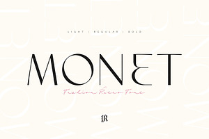 Monet - Vintage Font