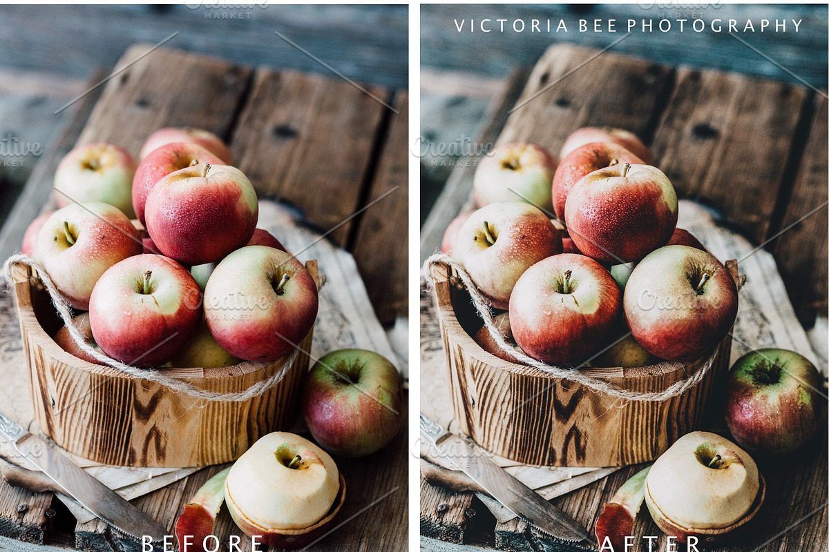 DARK FOOD LIGHTROOM PRESETS, a Preset Add-On by Victoria Bee Presets (Photo 14 of 17)