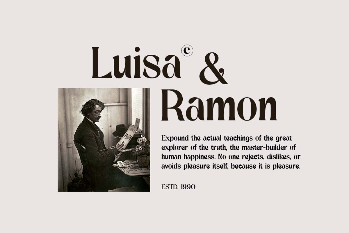 Periosea Serif Retro Font, a Serif Font by UICreative (Photo 11 of 13)
