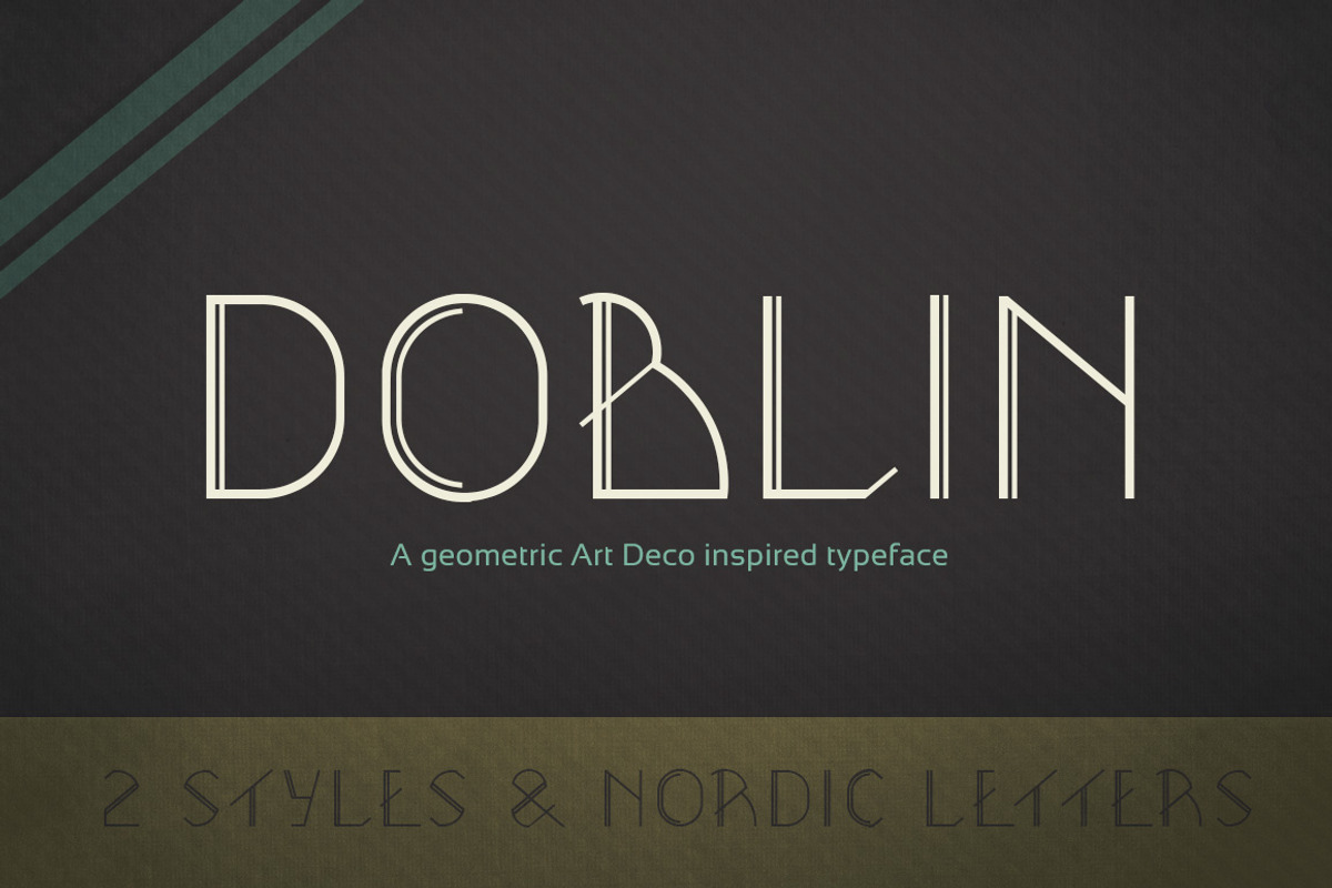 Doblin Typeface (2 Styles)
