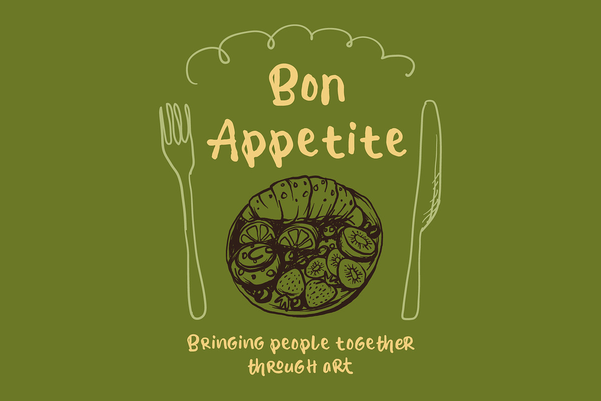 Brumello - Hand-drawn Display Font, a Handwritten Font by Inviline.co (Photo 12 of 12)
