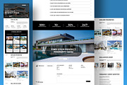 Luxury Real Estate Website Template, a Landing Page Template by Spark_Creative (Thumbnail 3 of 4)