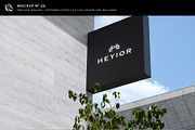 30 Signs & Facade Logo Mockups - V4, an Advertising Mockup by Asylab (Thumbnail 30 of 38)