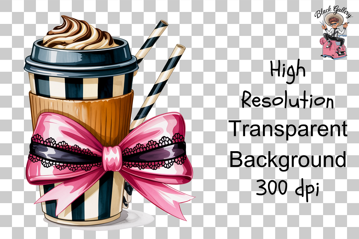 10 Pink Halloween Cup PNGBundle, a Graphic by Clipart Bloom (Photo 8 of 11)