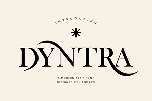 Dyntra - Modern Serif Font