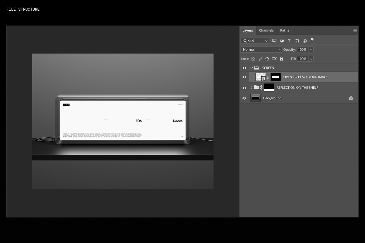 Device Mockup E06, a Device Mockup by Lumatte (Photo 8 of 8)