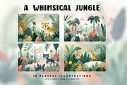 A Whimsical Jungle, a Decorative Illustration by Digital Art Creations (Thumbnail 4 of 5)