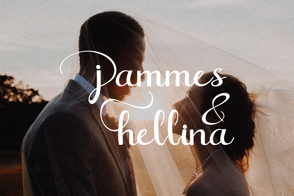 Ballihay Stylish Script Font, a Script Font by Rocket Template (Photo 4 of 8)