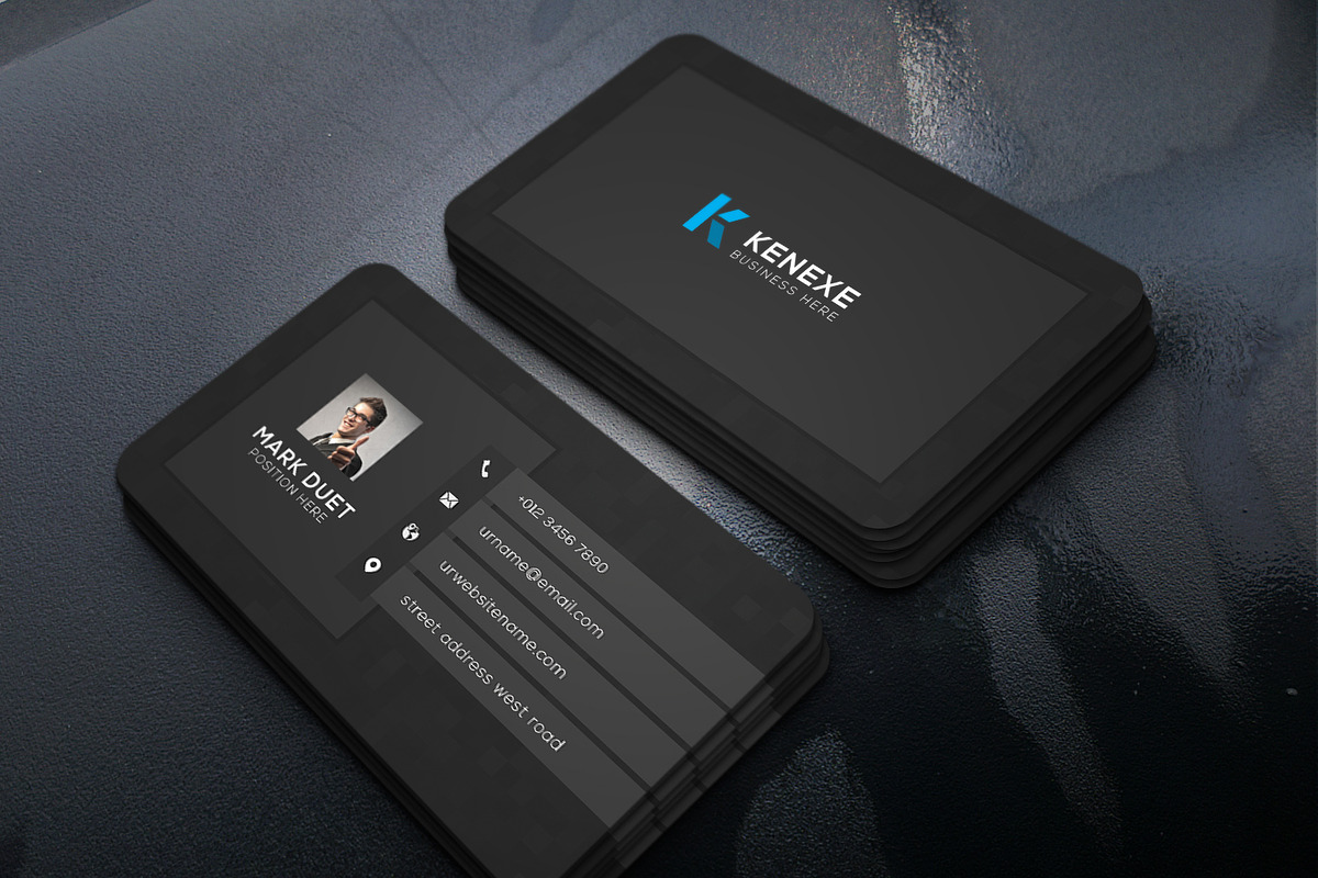 Simple Business Card, a Business Card Template by Creative_Arts (Photo 3 of 3)