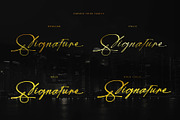 Modern Signature, a Handwritten Font by Letterara (Thumbnail 2 of 12)