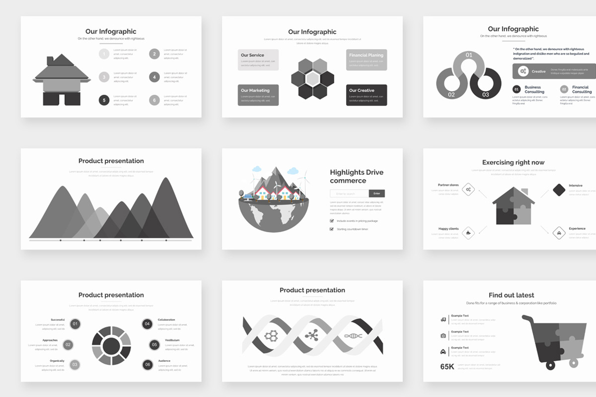 Volano Minimalism Google Slide, a Presentation Template by One Percent Studio (Photo 11 of 16)