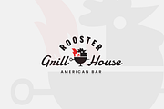 Rooster Grill House Logo Template, a Branding & Logo Template by Headfonts (Thumbnail 3 of 3)