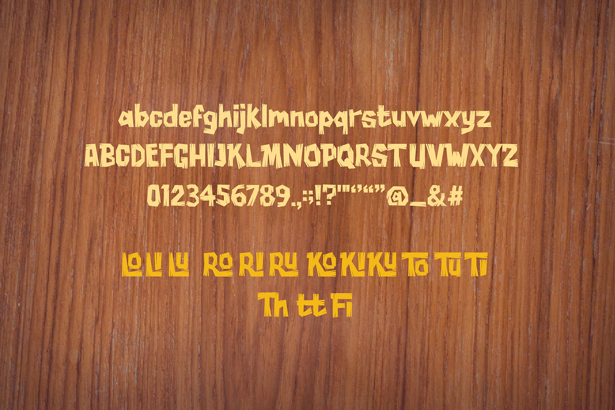 Rodbar Block, a Font by Rashdrawn (Photo 4 of 5)