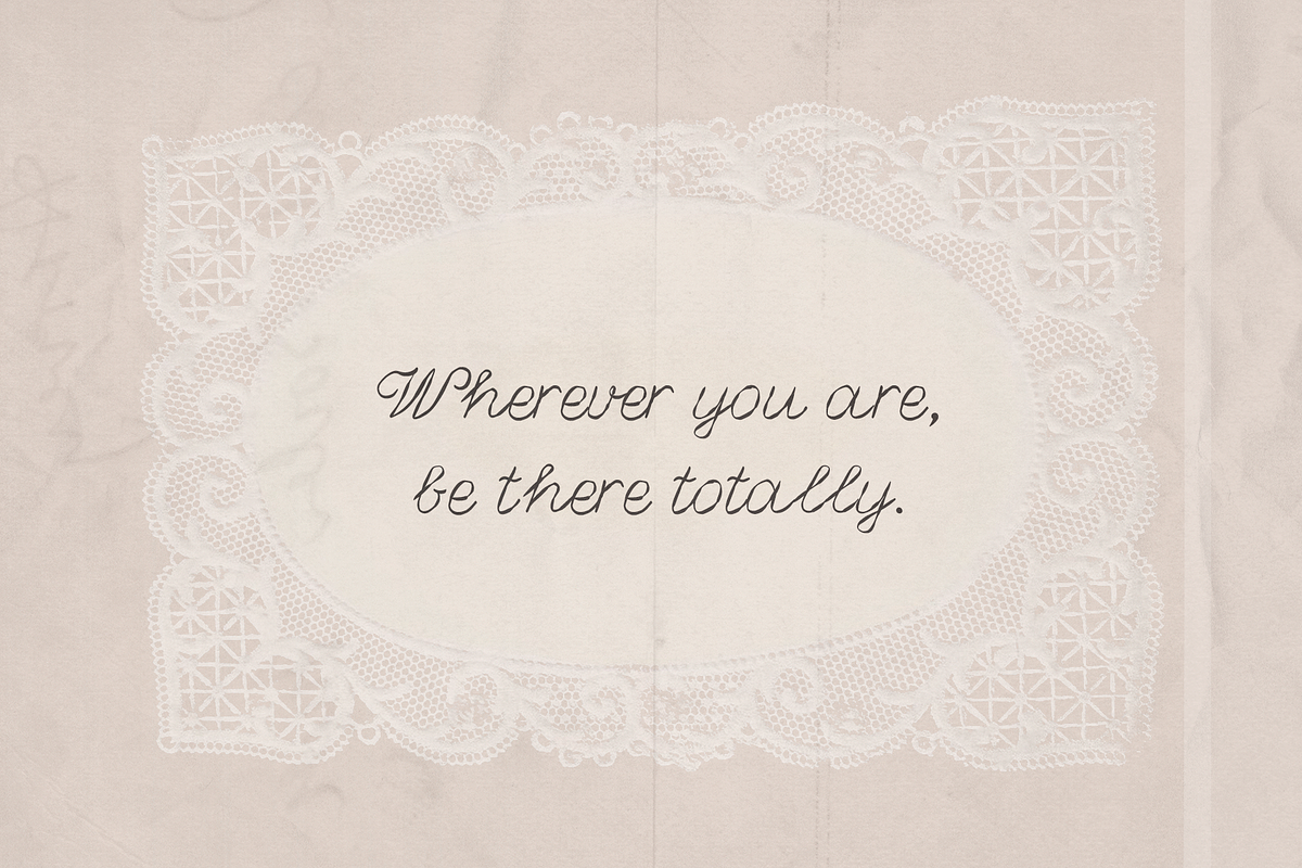Cotten Whisper Elegant Ink Font, a Script Font by Nonceni (Photo 11 of 13)