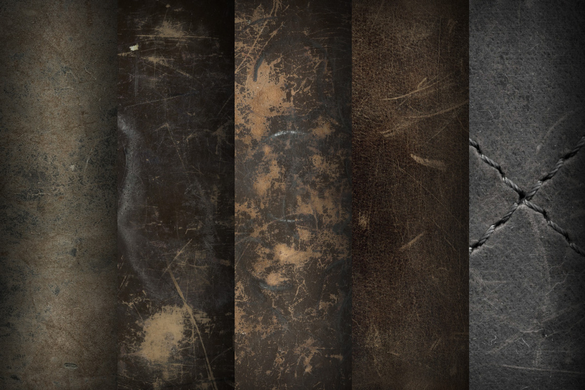 Mixed Vintage Leather Textures, a Texture Graphic by Wingsart Studio (Photo 3 of 4)