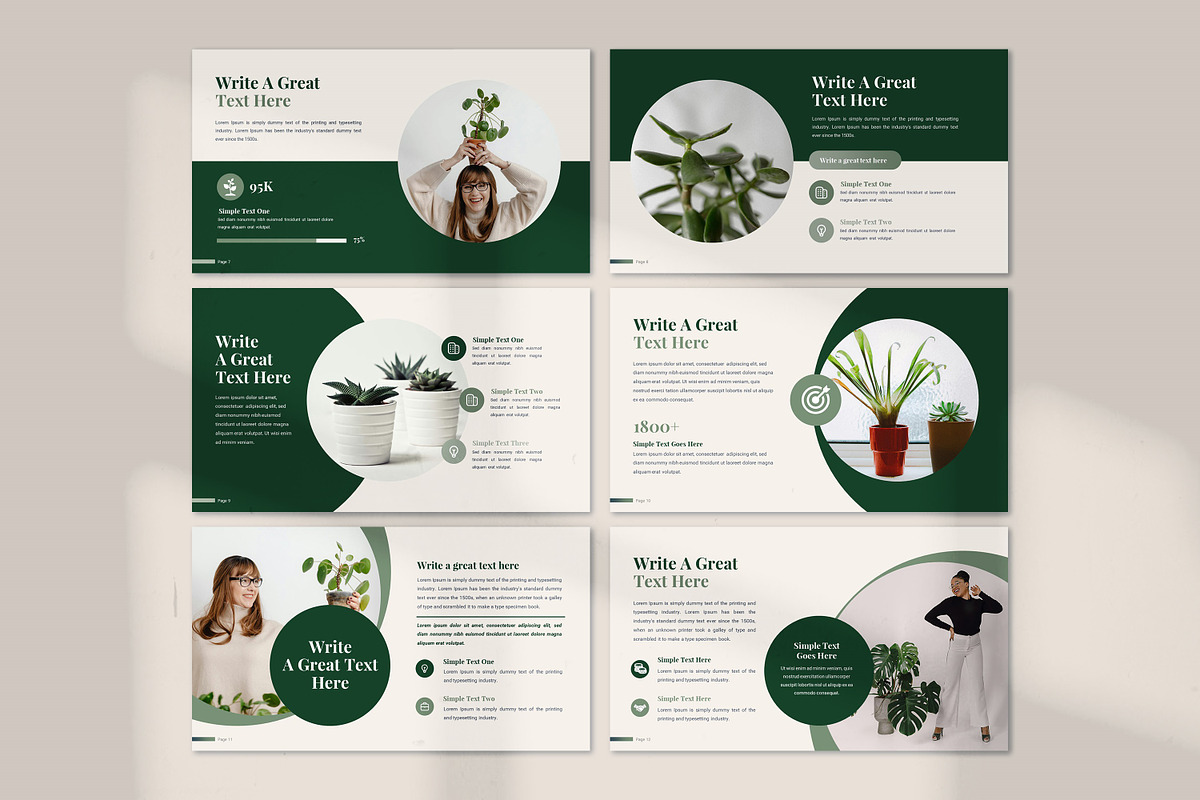 Verdant PowerPoint Presentation, a Presentation Template by zahidhossainalif (Photo 12 of 15)