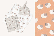La-La-Lambs pattern collection, a Pattern Graphic by SurfaceStories (Thumbnail 7 of 8)
