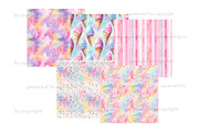 Carnival Digital Paper, a Pattern Graphic by GlamArtZhanna (Thumbnail 3 of 4)
