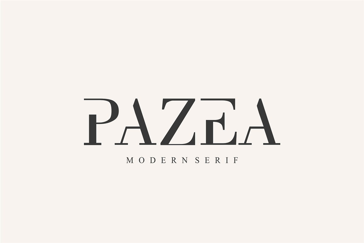 PAZEA- elegant serif font, a Serif Font by Vroz Studio (Photo 3 of 9)