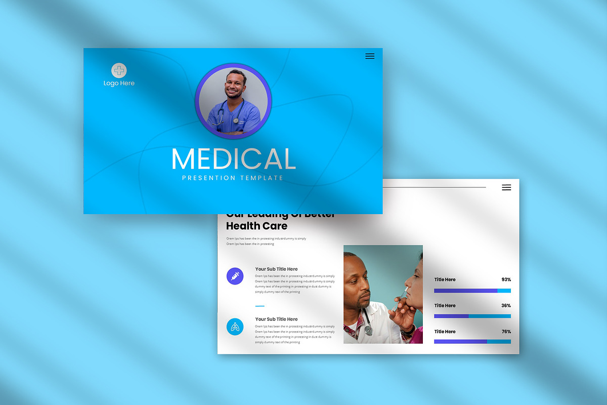 Medical Presentation Template, a Presentation Template by Pradaxa (Photo 3 of 6)