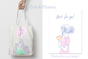 Girls & Flowers, an Object Graphic by Anastasia (Thumbnail 3 of 13)
