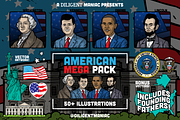 American President Mega Vector Pack, a Person Illustration by Vectory by BSC (Thumbnail 1 of 2)