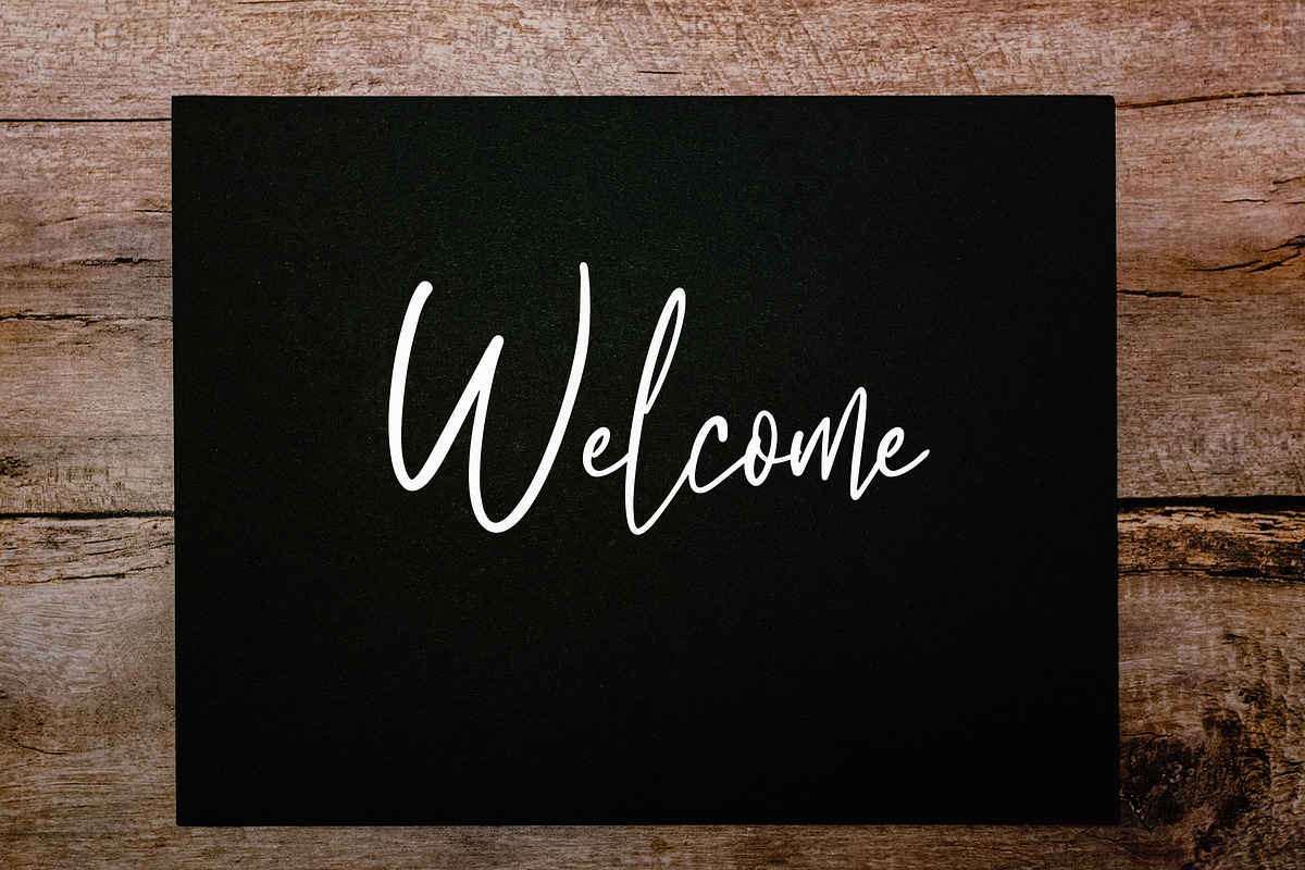 Burkellia Handwriting Script Font, a Script Font by NTC Graphic (Photo 6 of 9)