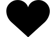 Heart Outline Silhouette, an Object Graphic by Creativeshirt (Thumbnail 4 of 19)