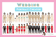 Wedding Portrait Creator, an Illustration by Lauren Lesley Studio (Thumbnail 3 of 37)