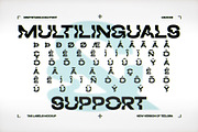 Telgra Neue - An Experimental Warped, a Font by Drizy (Thumbnail 6 of 9)