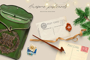 Vintage Christmas card creator, an Object Graphic by Beauty Drops (Thumbnail 8 of 13)