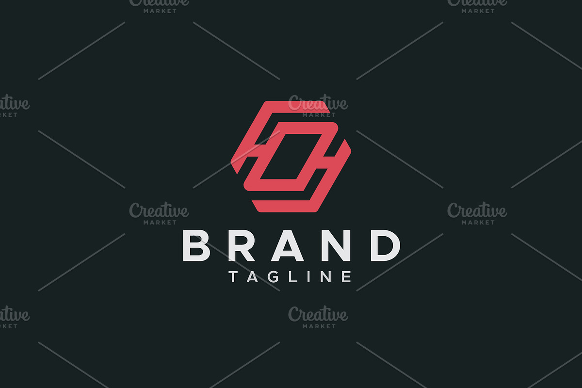 Letter O Hexagon Logo Design, a Branding & Logo Template by Amadul11 (Photo 1 of 4)