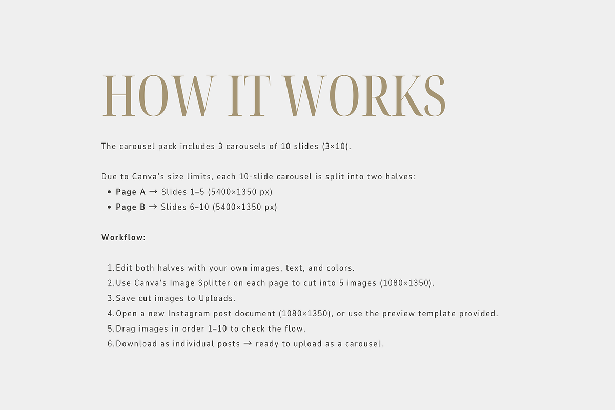 IG Photo Carousel Canva Templates 03, a Social Media Template by DESIGN BY nube (Photo 7 of 11)