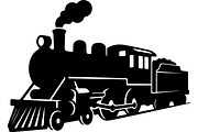 Steam locomotive and diesel train, a Transportation Illustration by jahid234 (Thumbnail 4 of 13)