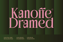 Kanoffe Dramed Luxury Serif Font