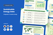 Renewable Energy Infographic, an Illustration by twinstd (Thumbnail 1 of 4)