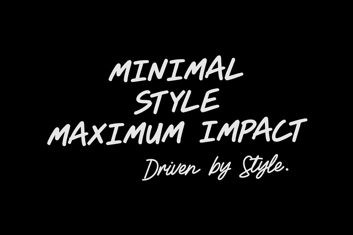 Malley Jacklist Script Sans Font Duo, a Handwritten Font by Maulana Creative (Photo 7 of 7)