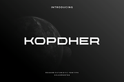 Kopdher, a Font by garismantra (Thumbnail 1 of 4)