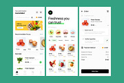 Online Grocery Mobile App UI, an App Template by twinstd (Thumbnail 3 of 5)